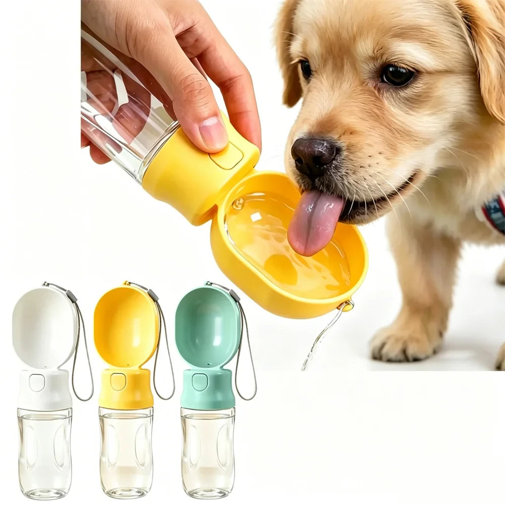 2-in-1 Pet Travel Bottle