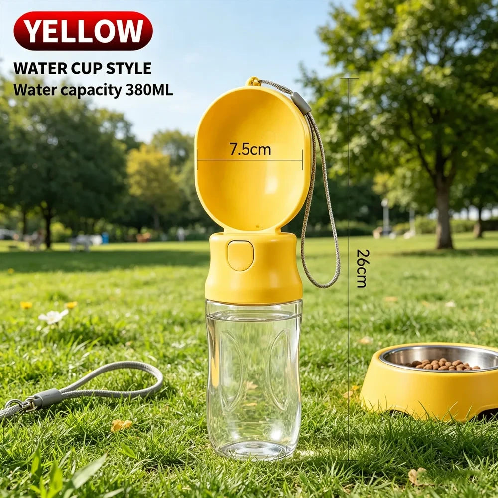 2-in-1 Pet Travel Bottle