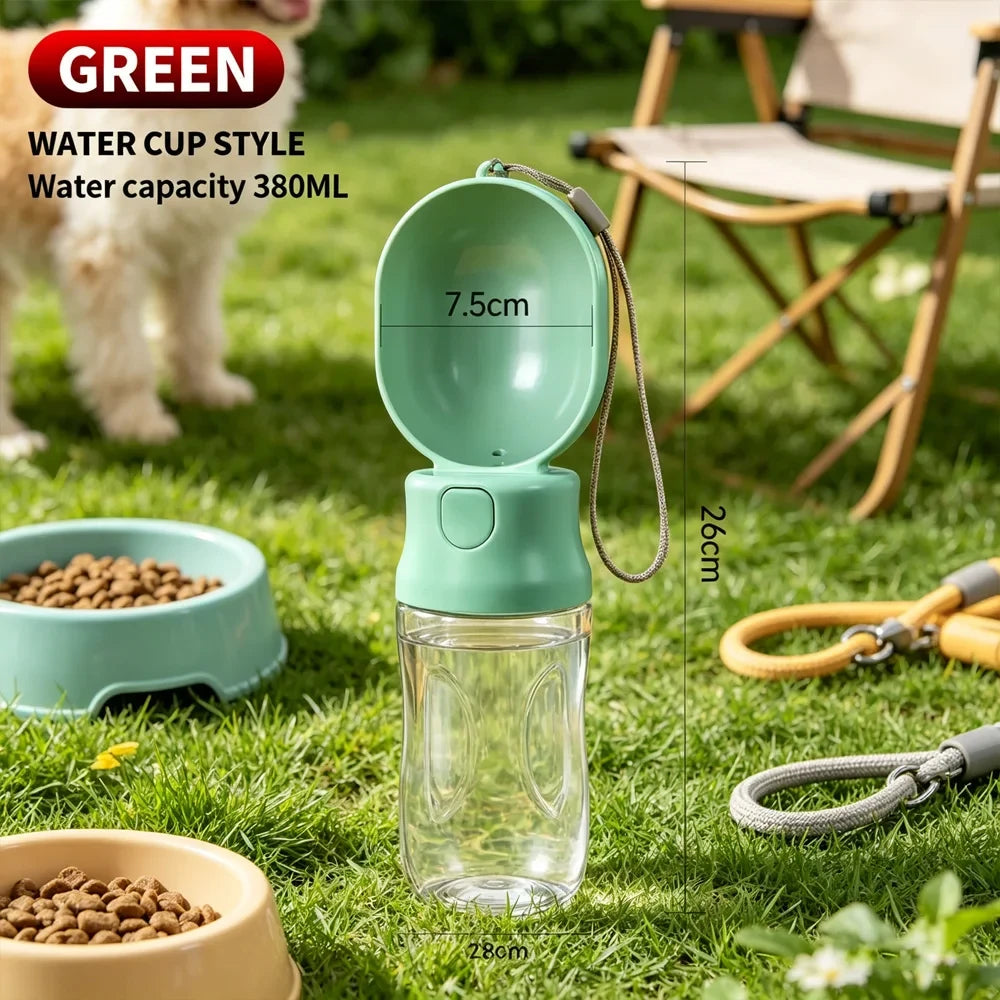 2-in-1 Pet Travel Bottle