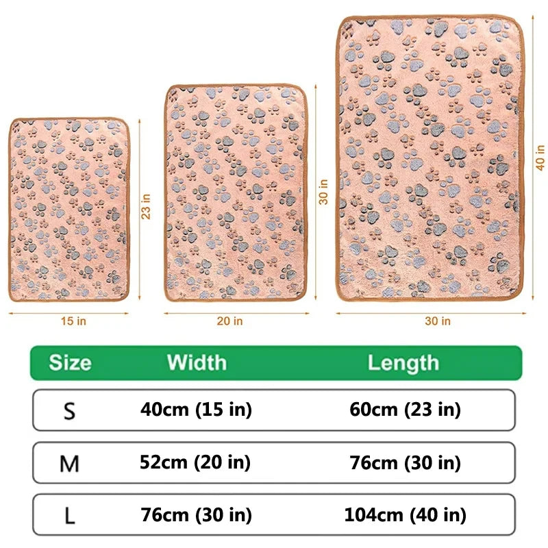 Soft Fluffy Pet Travel Mat