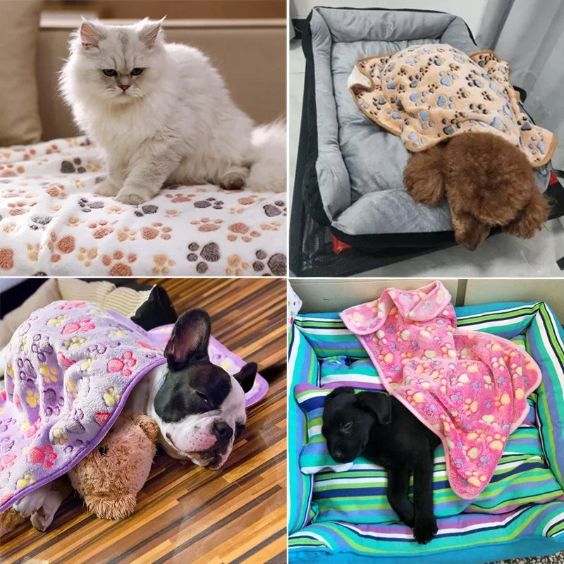 Soft Fluffy Pet Travel Mat