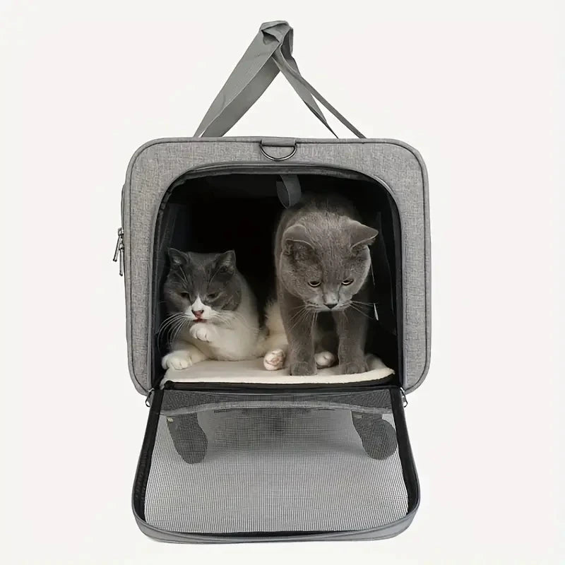 Large Foldable Pet Trolley Carrier