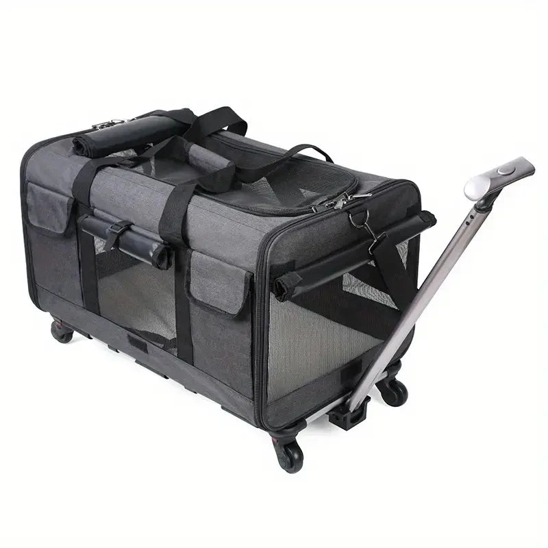 Large Foldable Pet Trolley Carrier