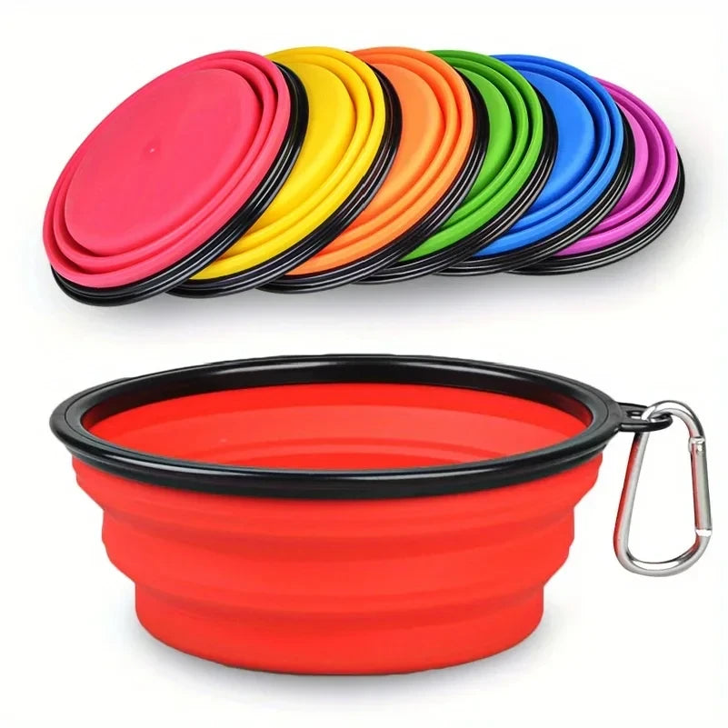Portable Silicone Pet Travel Bowl