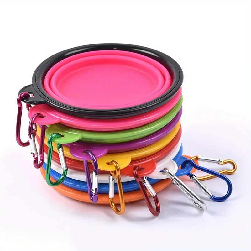 Portable Silicone Pet Travel Bowl