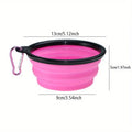 Portable Silicone Pet Travel Bowl