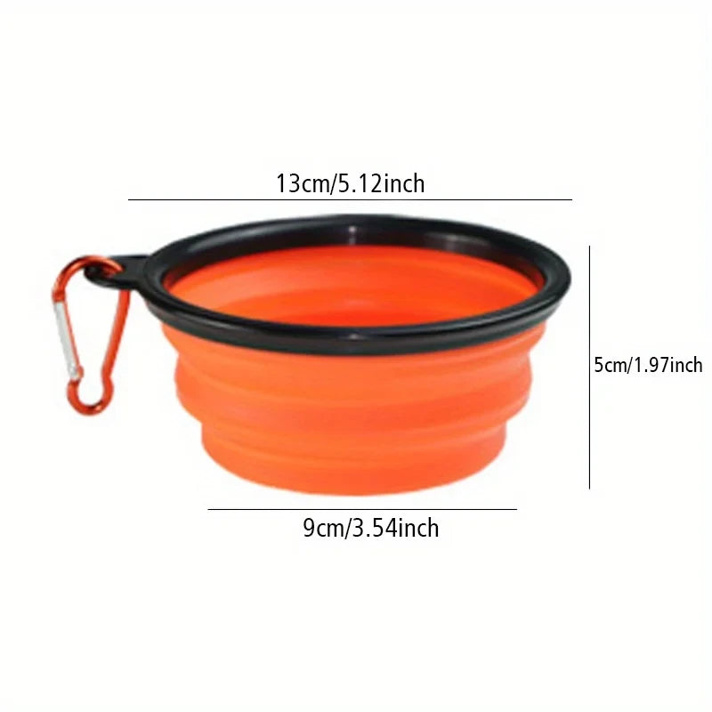 Portable Silicone Pet Travel Bowl