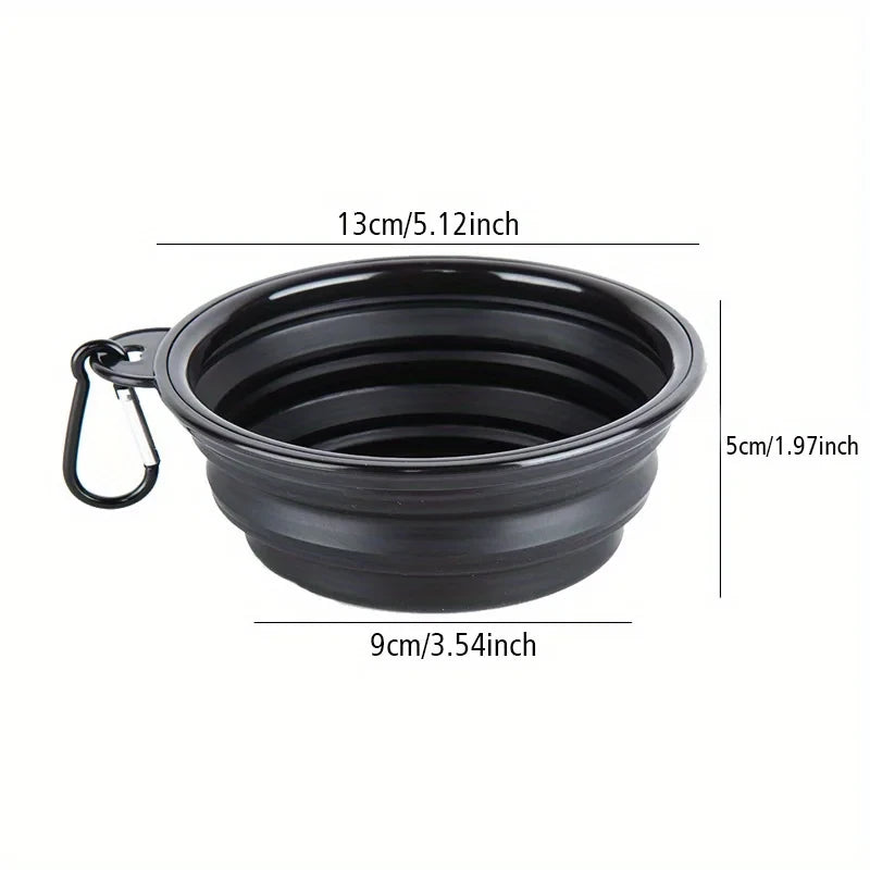 Portable Silicone Pet Travel Bowl